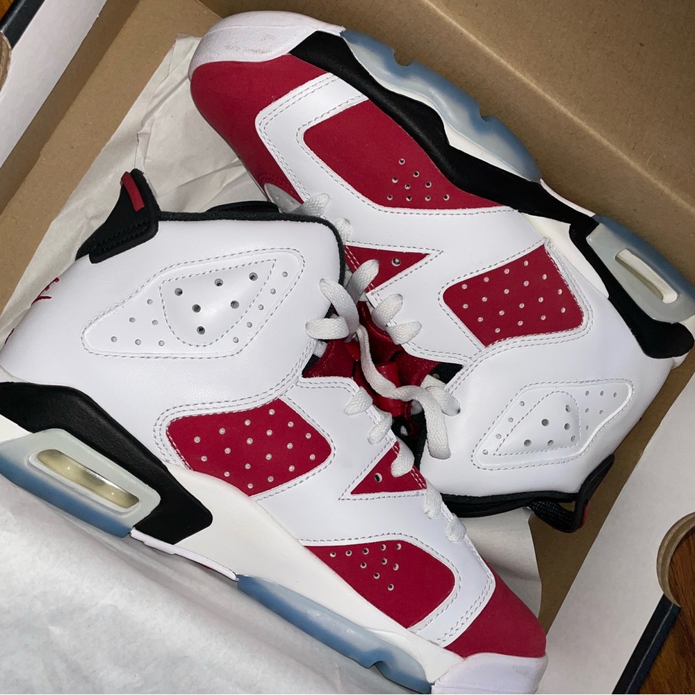 Air Jordan 6 Retro “Carmine” Sz 6.5 Y